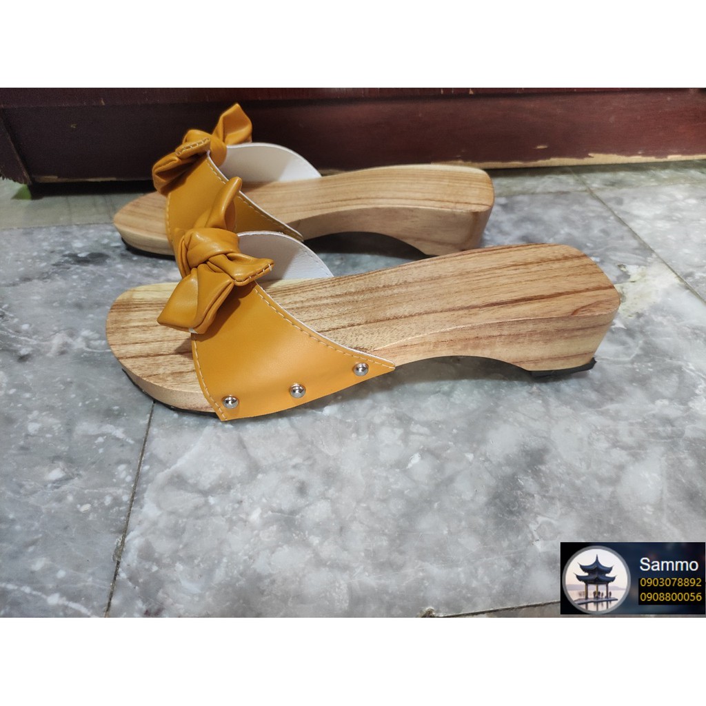 Guốc Gỗ Guốc Mộc 3 Phân