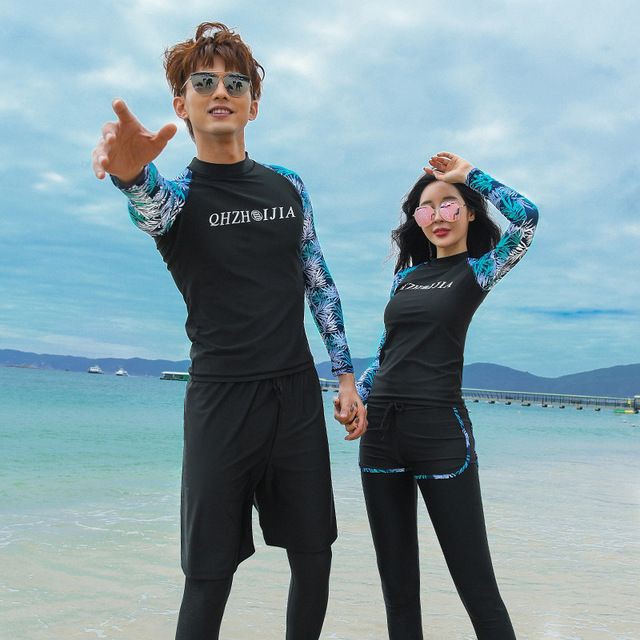 Bộ Bikini tay dài quần dài kèm quần đùi ( set 4 món kèm ảnh thật) | BigBuy360 - bigbuy360.vn