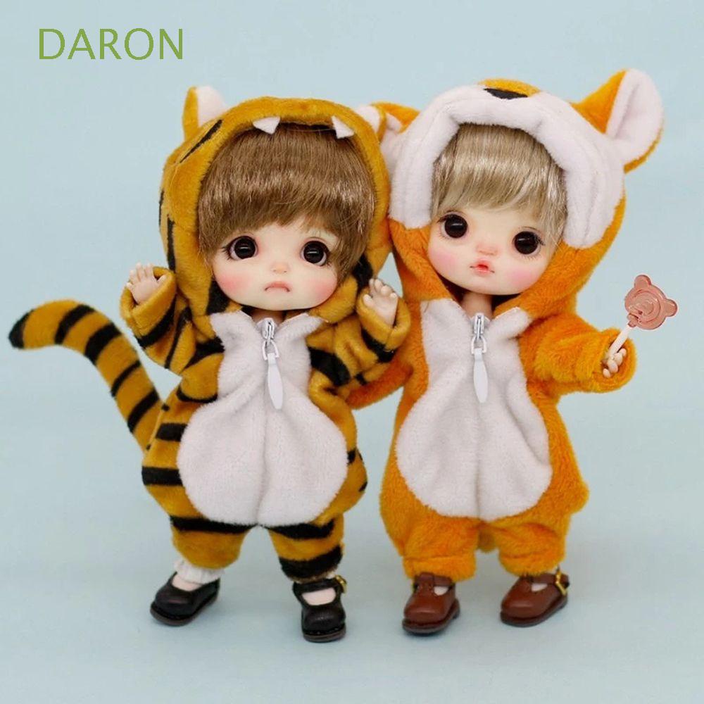 Áo liền quần hoạt hình/ khủng long dành cho búp bê đồ chơi BJD GSC YMY Molly 1/12 BJD Ob11 dùng làm quà tặng DIY