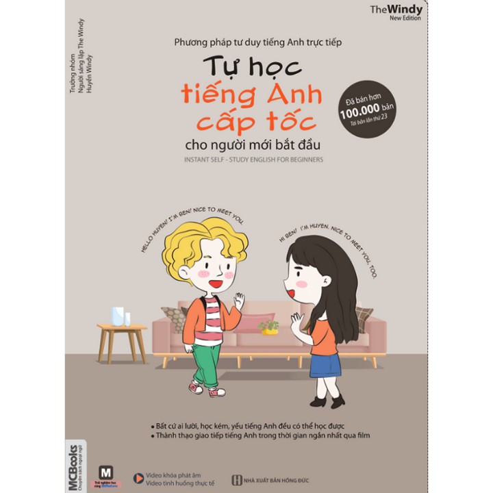 Sách - Phương pháp tư duy tiếng Anh trực tiếp – Tự học tiếng Anh cấp tốc cho người mới bắt đầu