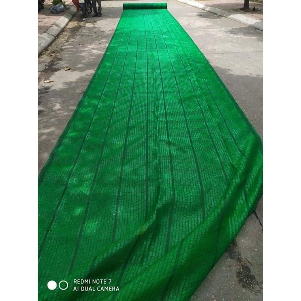 Lưới Che Nắng Thái Lan Khổ Rộng 4m Màu Xanh hoặc Đen Che Nắng đến 70%