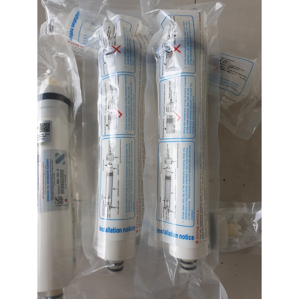 Màng lọc RO FAMY 75g chuyên dụng cho nước nhiễm mặn