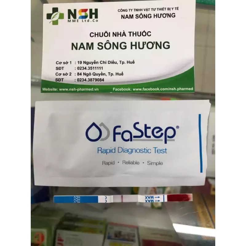 Combo 2 Bộ que thử nhanh test thử nhanh HIV GIANG MAI bộ xét nghiệm chẩn đoán nhanh HIV GIANG MAI SYPHILIS Fastep của Mỹ