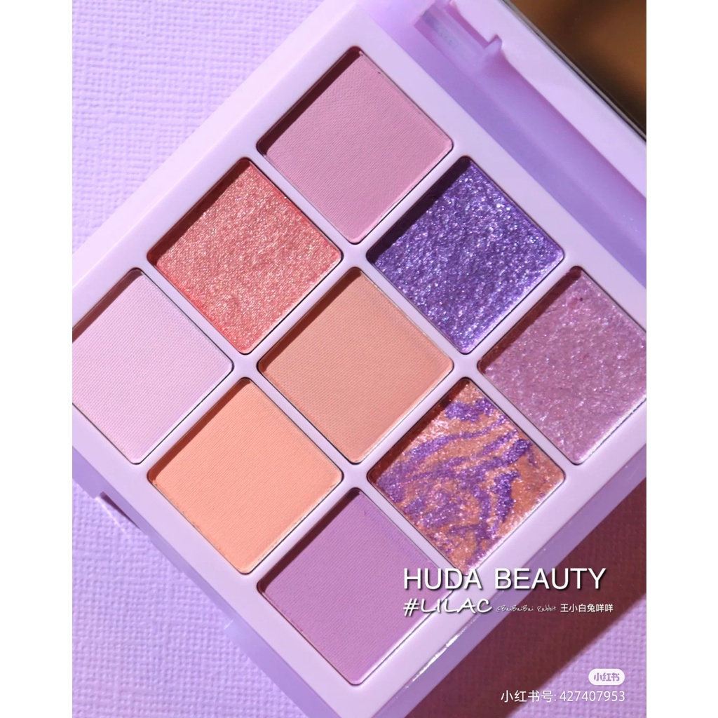 Bảng mắt Huda Lilacs 9 ô Obsessions