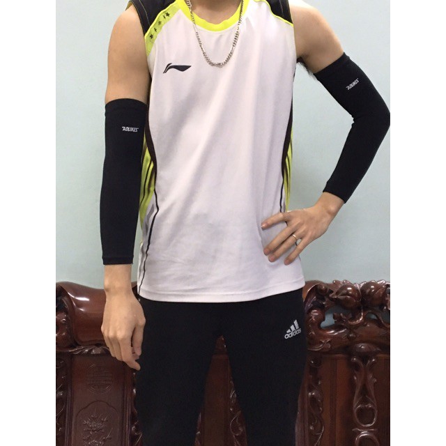 Băng Khuỷu Tay bóng chuyền, cầu lông bảo vệ tay chính hãng Aolikes 7146 chinhhang