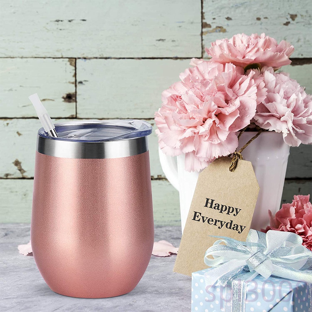 Bình Nước Giữ Nhiệt Chân Không Bằng Thép Không Gỉ 304 12oz