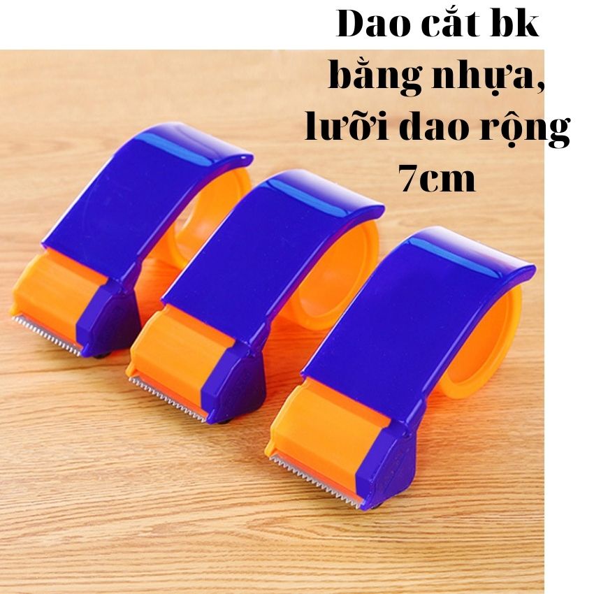 Dụng cụ cắt băng keo,dao cắt băng keo 5F sắt Dân Hoa, 5F,7F nhựa ,lưỡi là thép ko gỉ sắc bén