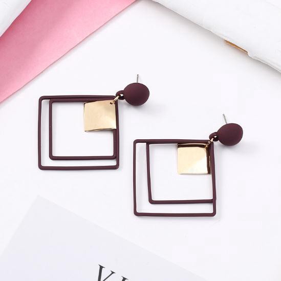 Bông tai dáng dài tạo hình độc đáo cho nữ