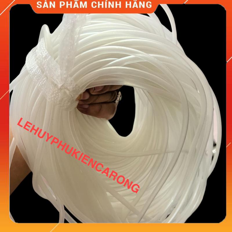 Dây Sủi OXY Mềm 4x6mm, Ống Dẫn Khí Oxy, CO2 Cho Bể Cá Cảnh Kích Thước 1 Mét