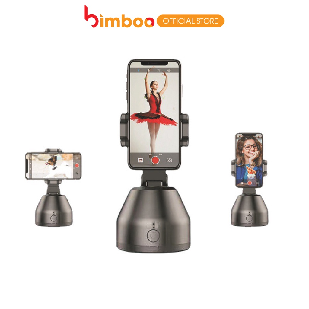 Giá Đỡ Điện Thoại Tự Động, Tripod Điện Thoại BIMBOO 3 Chân Tự Di Chuyển