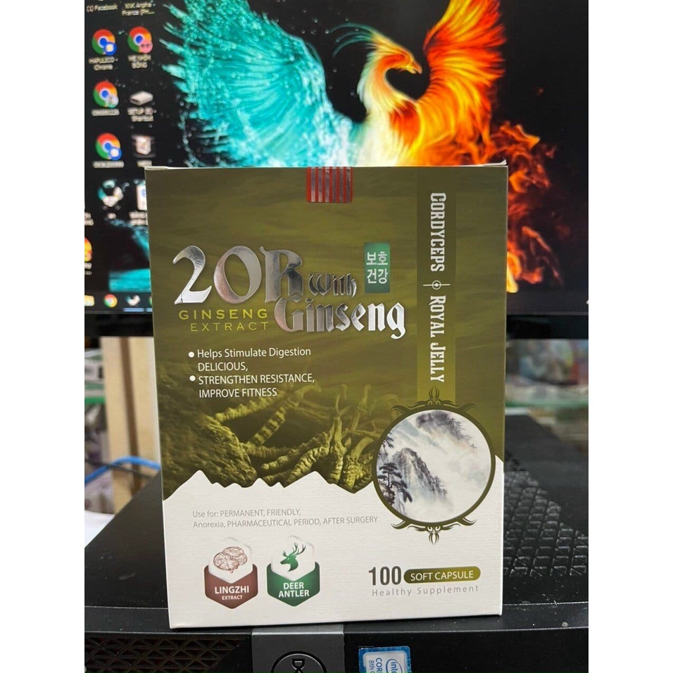 Viên uống Vitamin 20B Ginseng giúp ăn ngon ngủ tốt, phục hồi cơ thể, bổ sung vitamin