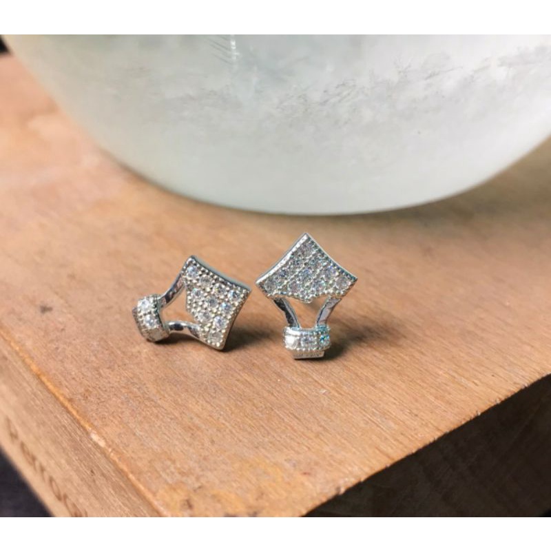 Khuyên tai nụ bạc chuẩn 925