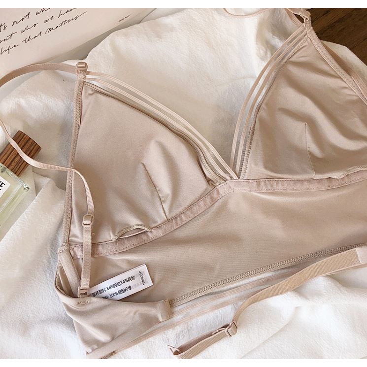 Bralette Trơn Hở Lưng Đệm Mỏng B321