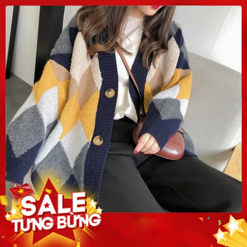 - Hàng nhập khẩu Áo Khoác Len Dệt Kim Dáng Rộng Phong Cách Hàn Quốc Thời Trang Dành Cho Nữ Liên hệ mua hàng 084.209.1989