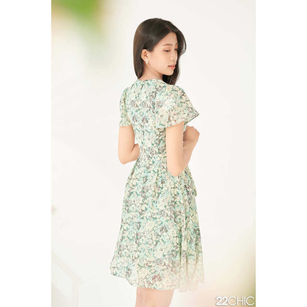 Váy xòe hoa to nhẹ nhàng Flora Dress - 22CHIC | BigBuy360 - bigbuy360.vn