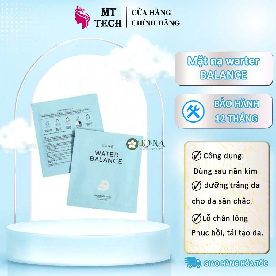 Mặt Nạ Miếng Water Balance, Mặt Nạ Sau Lăn Kim Vi Kim Đăp Cự Phê Phục Hồi Dưỡng Trắng Chính Hãng 100%