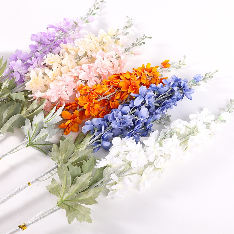 Bó hoa giả bằng lụa 80cm trang trí nhà ở/văn phòng/khách sạn