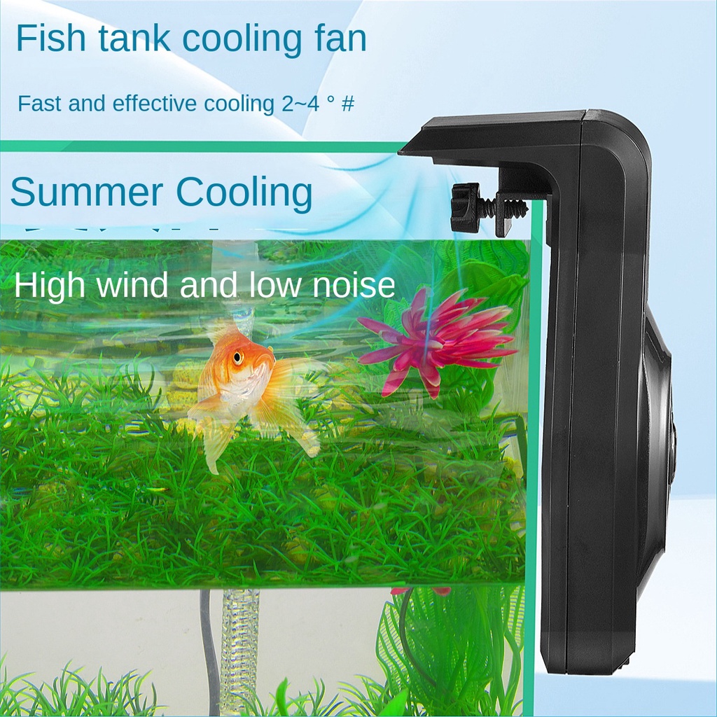 Quạt Làm Mát Bể Cá Cổng usb Yên Tĩnh Có Thể Điều Chỉnh