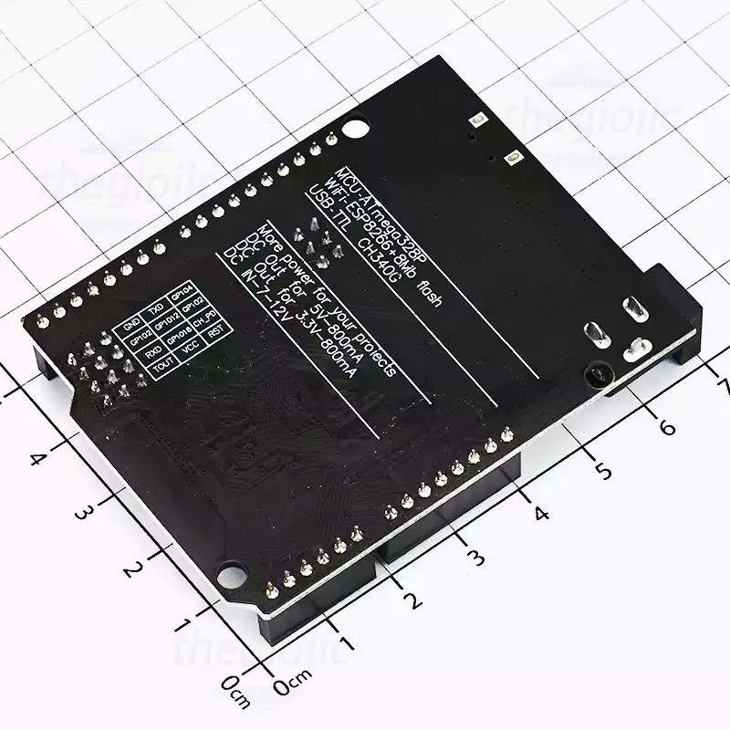 Mạch Arduino UNO  R3 + WiFi ESP8266