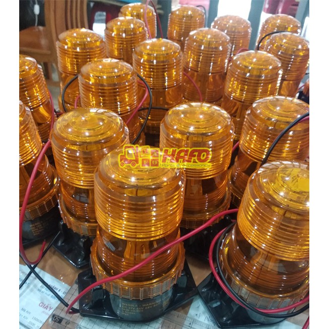 (Video) Đèn cảnh báo 30Led Xoay Cực Đẹp - W640L4 Taiwan - forklift lamp Warning lamp