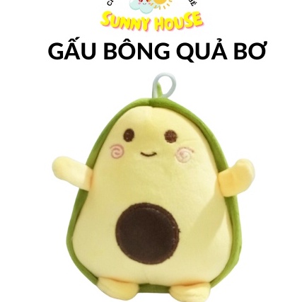 Gấu bông quả bơ siêu xinh giá cực rẻ