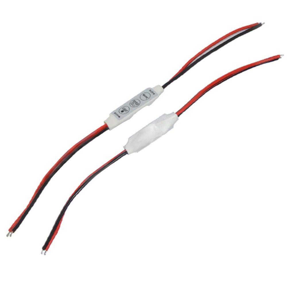 PISTA Set 5 Nút Bấm Chỉnh Độ Sáng 12V-24V 3 Phím Màu Sắc