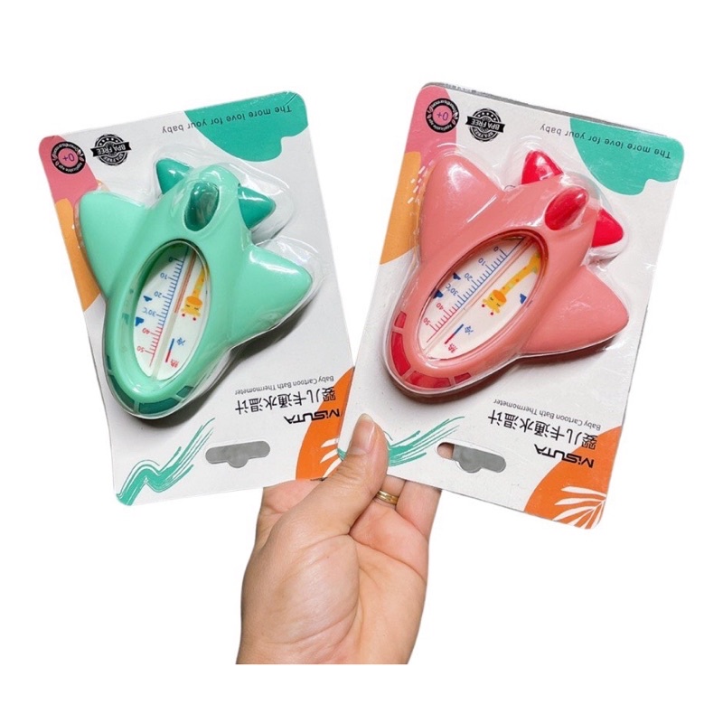 Nhiệt kế đo nước tắm hình cá Misuta cao cấp