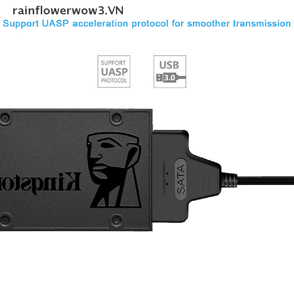 Cáp Chuyển Đổi USB 2.0 / 3.0 / Type-C SATA III Cho Ổ Cứng SSD &amp; HDD 2.5 Inch