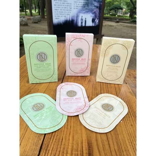 1 Miếng Nil Ampoule Mask - Mặt Nạ Collagen Kéo Sợi Thế Hệ Mới Tích Hợp Tinh Chất Tế Bào Gốc