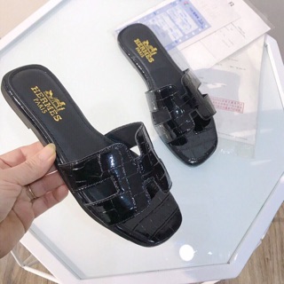 Dép quai chữ X da rắn siêu hot