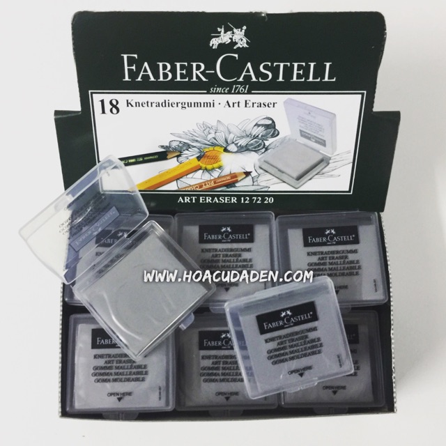 Gôm Đất Sét Cao Cấp Faber Castell Hộp Nhựa