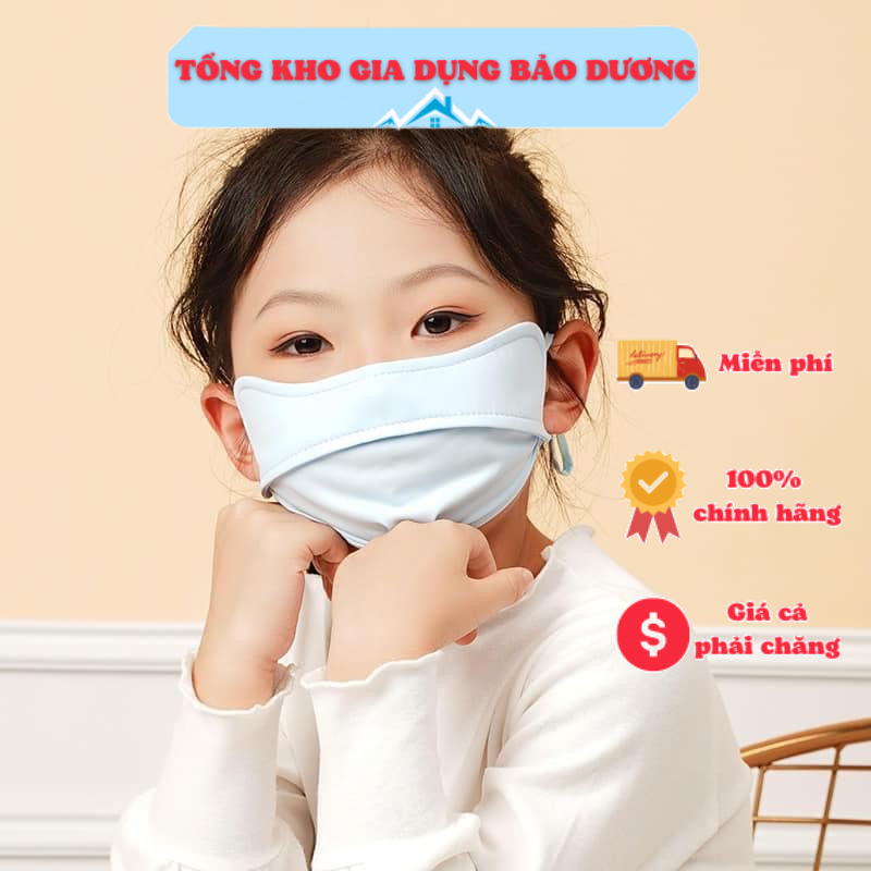 Khẩu trang cho bé, khẩu trang chống tia UV siêu cap cấp