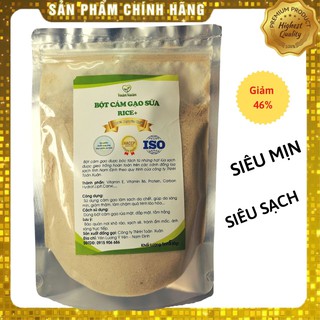 Bột cám gạo sữa nguyên chất (bóc tách từ gạo sạch sản xuất tiểu chuẩn VGAP) Rice +
