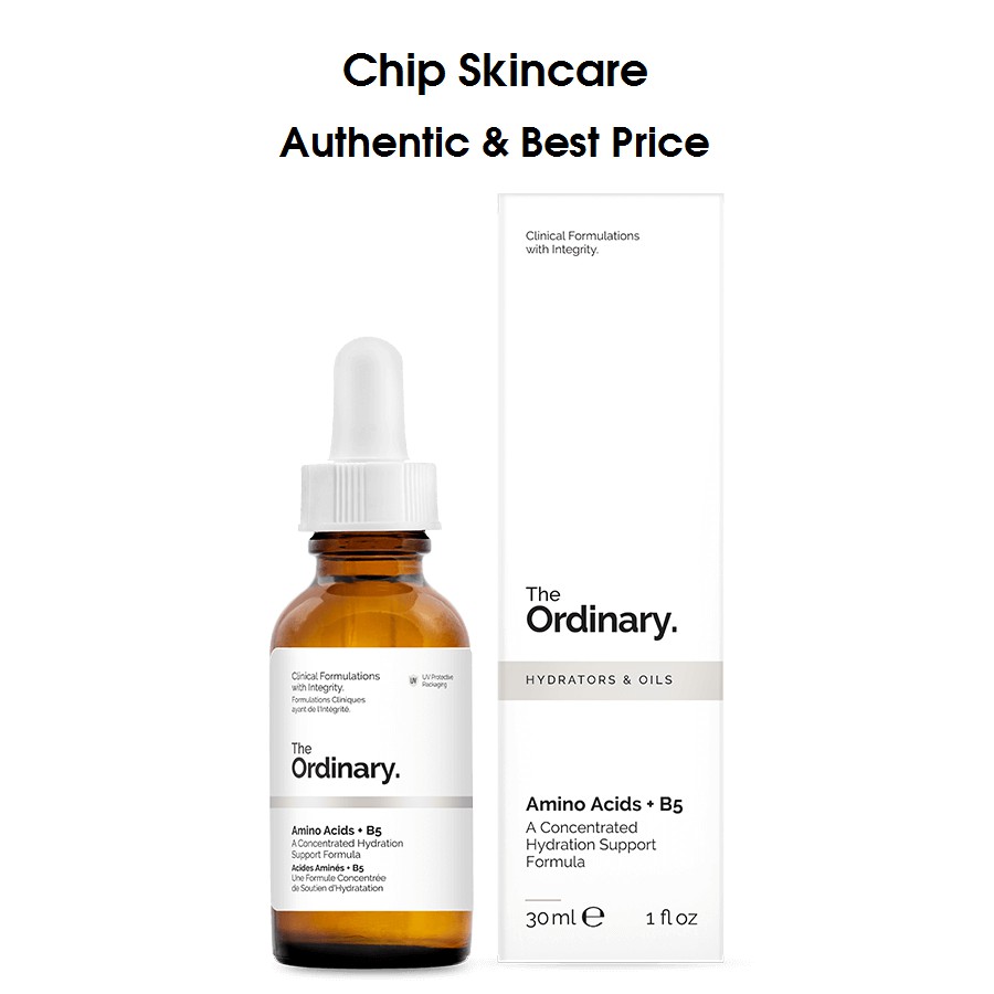 [Bill Anh] Tinh chất dưỡng trắng cấp ẩm phục hồi da The ordinary Amino Acid + B5 30ml