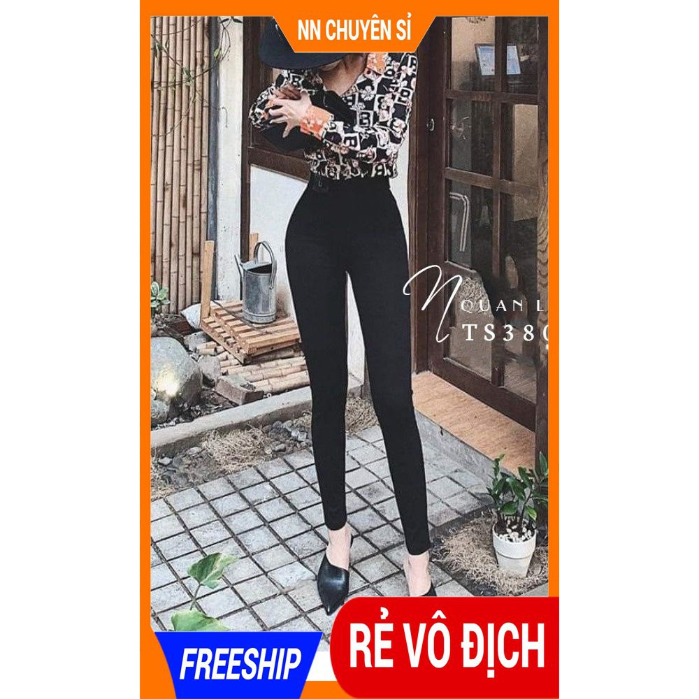 QUẦN LEGGING THUN CAO CẤP TS380 ⚡ ẢNH THẬT⚡HÀNG ĐẸP⚡ QUẦN ÔM BODY