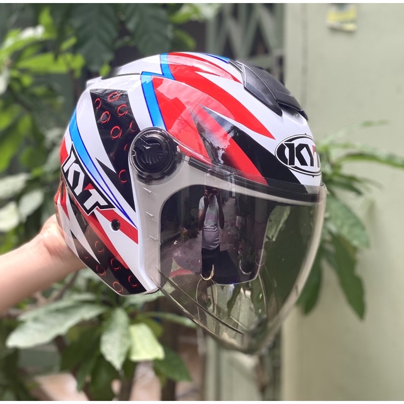 MŨ BẢO HIỂM 3/4 1 Kính XH01 TEM DRAGON BOY CỰC ĐẸP, TẶNG LOGO KYT VÀ BH 12 THÁNG