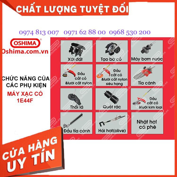 Máy xạc cỏ Oshima 1E44F GIÁ CỰC SHOK