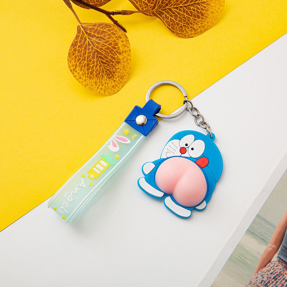 Móc khóa hình Doraemon dễ thương VANES1 giảm căng thẳng