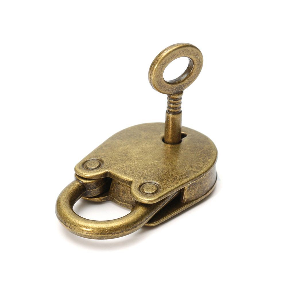 1 Bộ Ổ Khóa Bằng Đồng Phong Cách Vintage