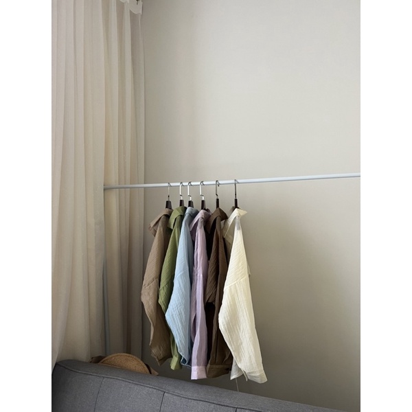Sơ mi mềm màu sắc không nhăn Samhyewear