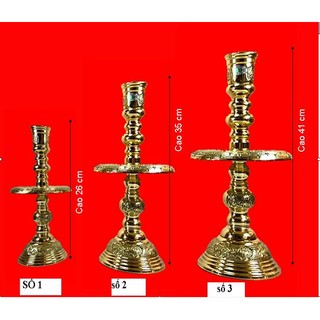 Nến thờ VT1(đồ thờ, đồng, phong thủy)