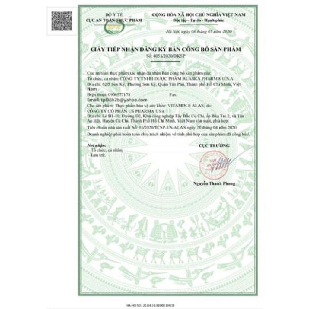 Viên uống Vitamin E Alas giúp làm đẹp da hộp 3 vỉ x 10 viên