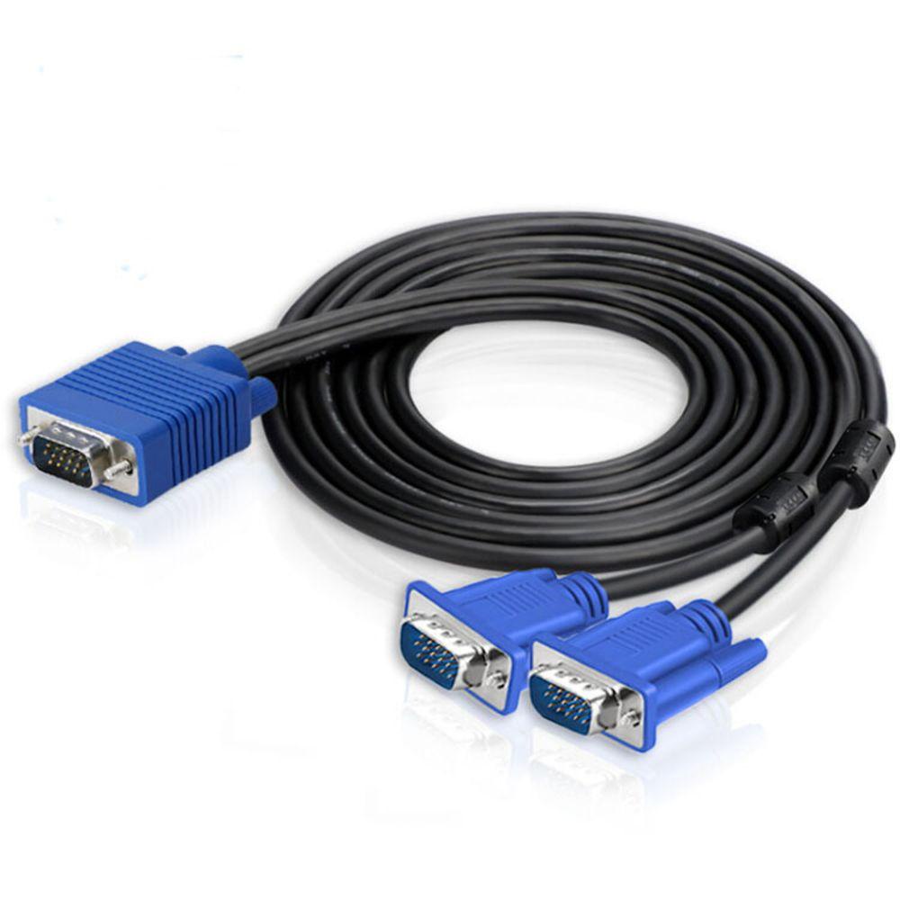 BEBETTERM Cáp Chia VGA Full HD 1080P Sang 2 ĐầU CắM
