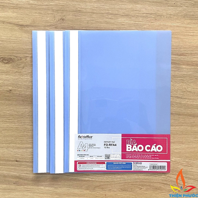 Bìa Acco nhựa A4 Thiên Long [xấp 10 cái] SUKADO ACCOA4