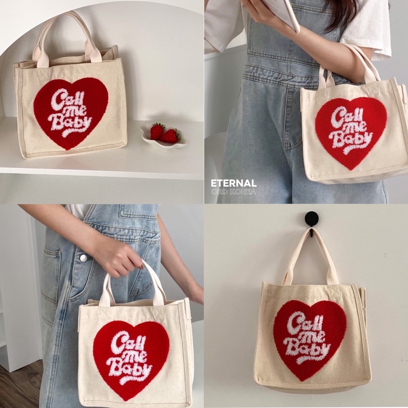 Túi Canvas style Korea