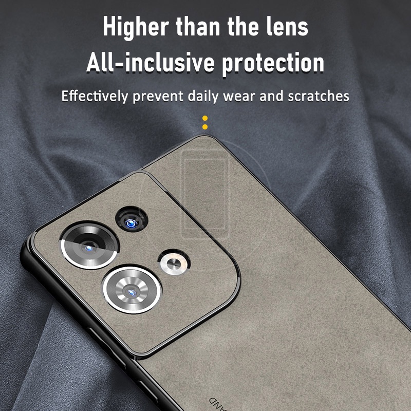 Ốp Điện Thoại Da Cứng Cao Cấp Cho OPPO Reno 8 Reno8 Pro 5G