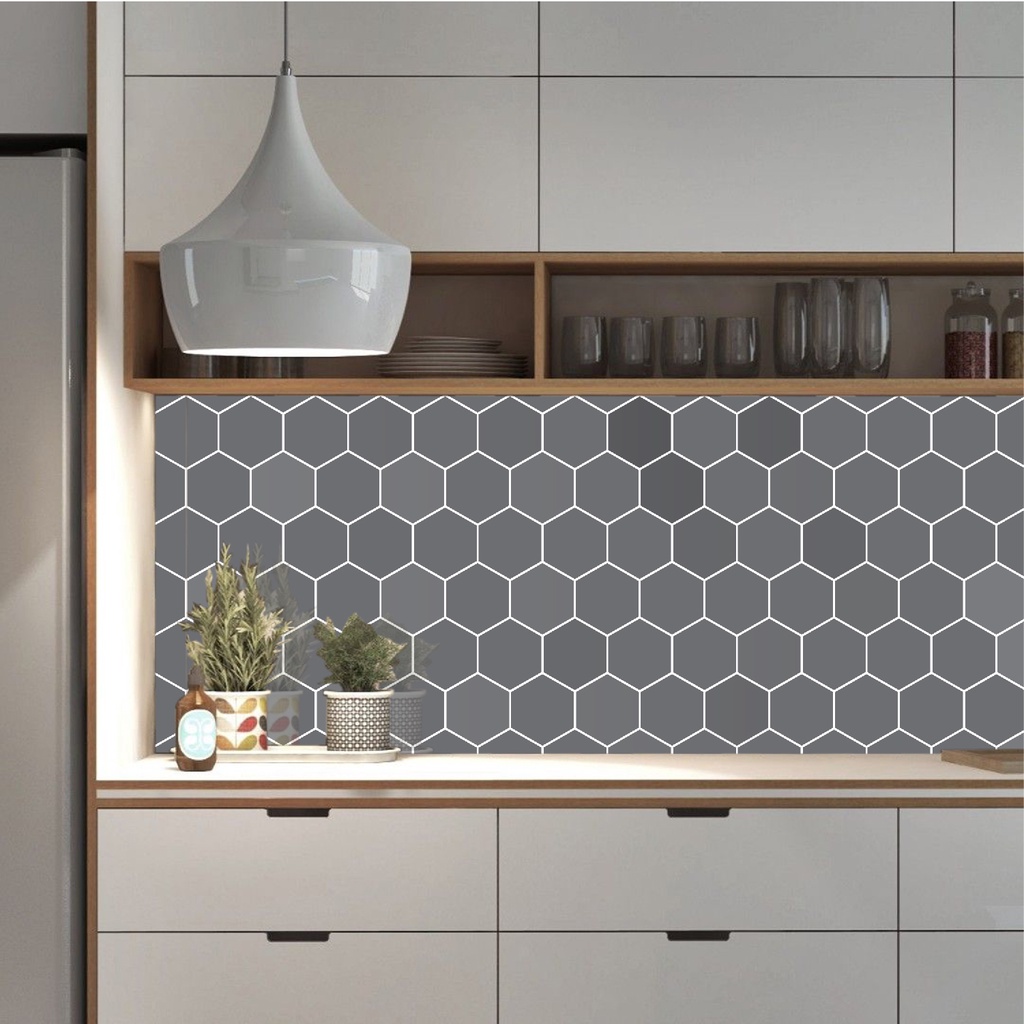 Giấy Dán Bếp Cao Cấp Decal24h chịu nhiệt chống Dầu mỡ, Dễ lau chùi, Decal dán bếp nhiều mẫu đẹp Hiện đại - DGB-A02DB | BigBuy360 - bigbuy360.vn