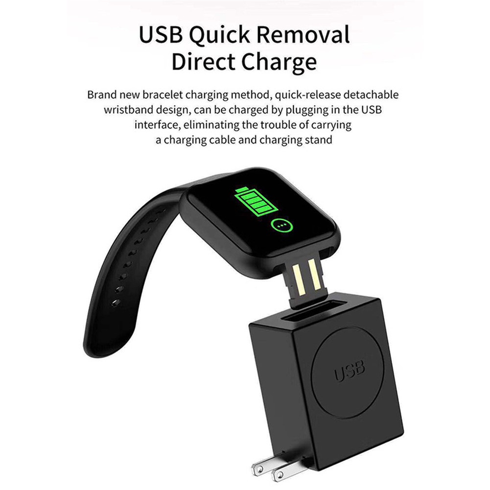 Hàng Có Sẵn Đồng Hồ Thông Minh Bluetooth Mẫu Thời Trang Theo Dõi Nhịp Tim Huyết Áp Màn Hình Màu Y68s