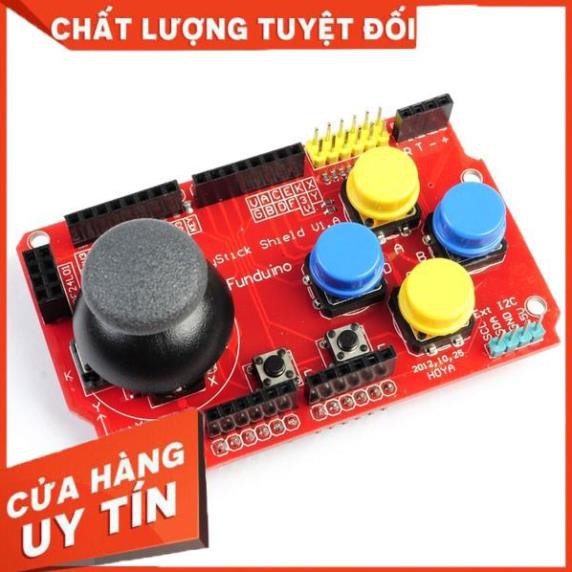 [Xả kho] Board mở rộng Joystick Shield Game PS2 for Arduino - CHLKGT