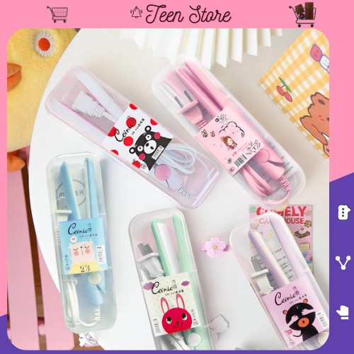 MÁY LÀM TÓC ÉP, UỐN, DUỖI, LÀ TÓC MINI NHỎ GỌN TIỆN LỢI ĐA NĂNG BỎ TÚI TEEN STORE